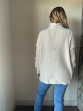 Load image into Gallery viewer, cream chenille tunic
