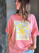 Load image into Gallery viewer, lake camelot dusty rose oversized tee