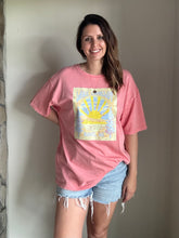 Load image into Gallery viewer, lake camelot dusty rose oversized tee