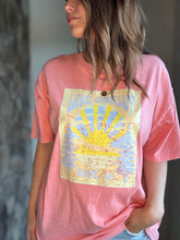 Load image into Gallery viewer, lake camelot dusty rose oversized tee