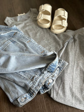 Load image into Gallery viewer, heather grey tank and sweatpants set