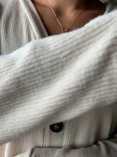 Load image into Gallery viewer, oatmeal soft ribbed cardigan