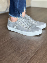 Load image into Gallery viewer, blowfish grey martina canvas sneakers