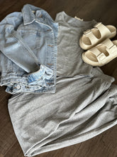 Load image into Gallery viewer, heather grey tank and sweatpants set