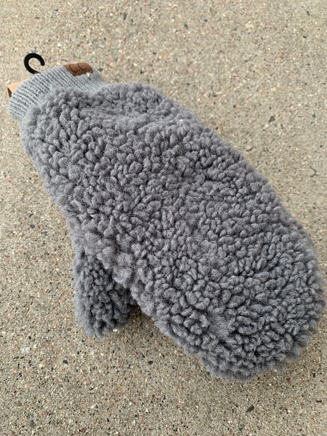cc convertible sherpa mittens | 2 colors