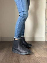 Load image into Gallery viewer, blowfish black chelsea boot with wedge