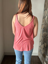 Load image into Gallery viewer, flowy ribbed v-neck tank | 6 colors