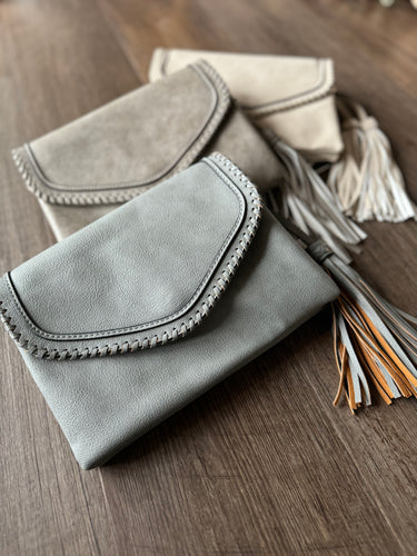 sloane whipstitch crossbody purse | 3 colors