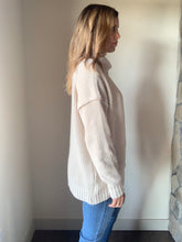 Load image into Gallery viewer, cream chenille tunic