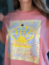 Load image into Gallery viewer, lake camelot dusty rose oversized tee