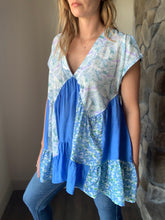 Load image into Gallery viewer, cobalt mix swing tunic