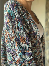 Load image into Gallery viewer, purple mix chunky cardigan