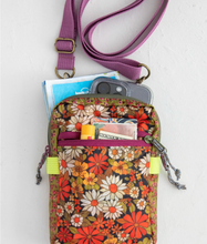 Load image into Gallery viewer, natural life 8-in-1 pocket crossbody bag - ditsy garden