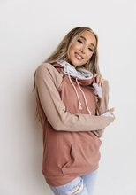 Load image into Gallery viewer, AA dusty rose double hoodie | XS-3XL
