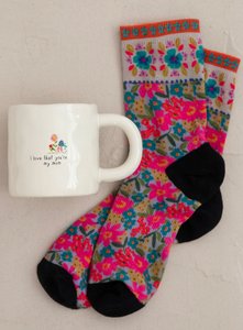 mug & sock set - mom