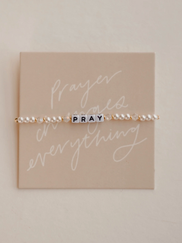 pray Christian bracelet