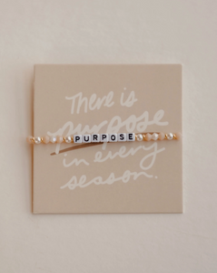 purpose Christian bracelet