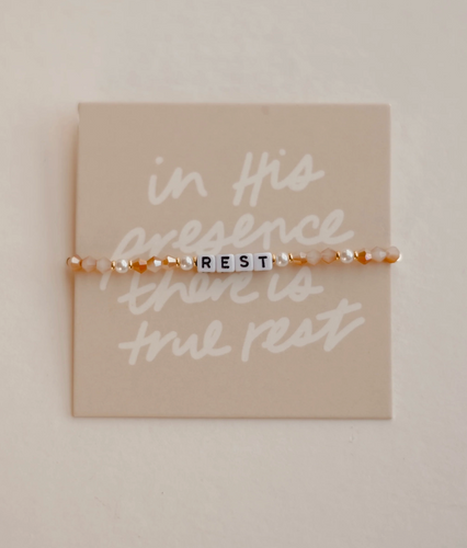 rest Christian bracelet