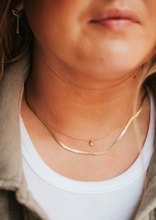 Load image into Gallery viewer, hello adorn solitaire necklace