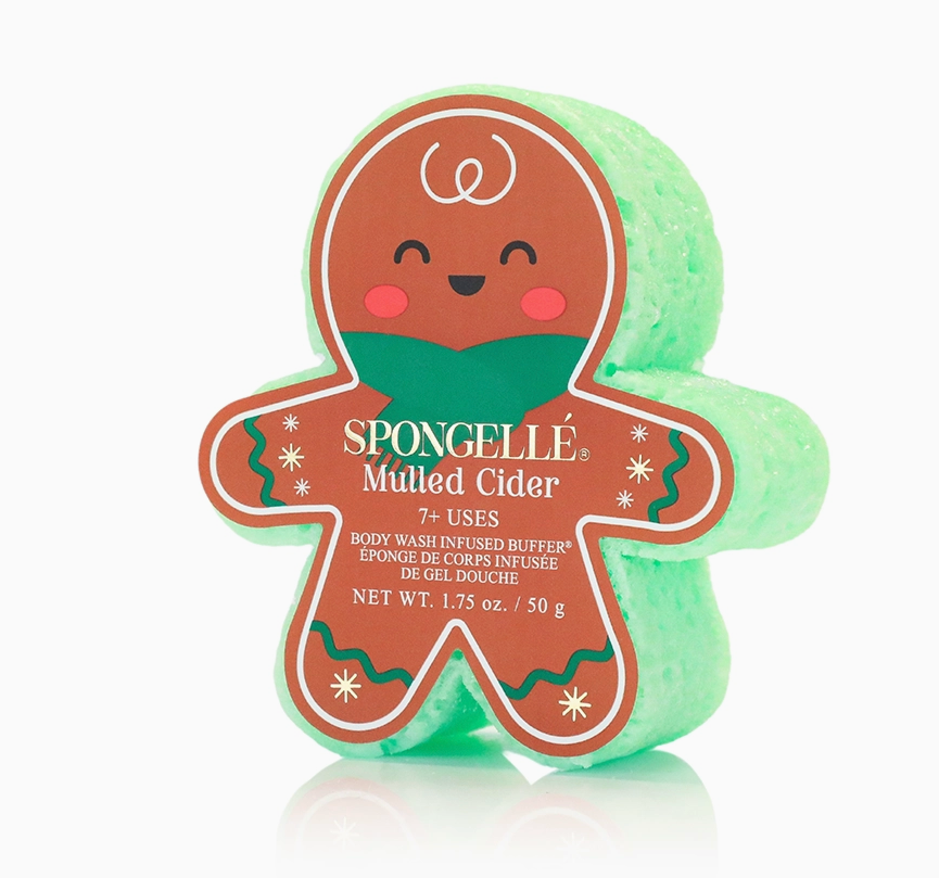 spongelle gingerbread holiday buffer