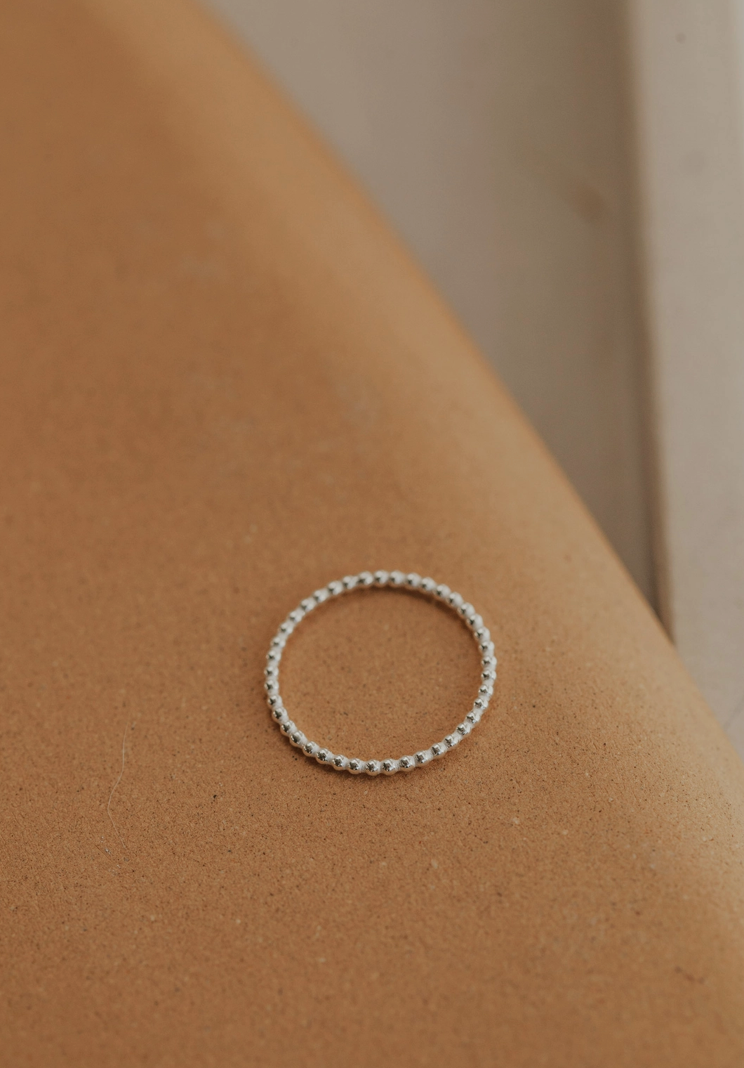 hello adorn beaded ring | 14kt gold fill + sterling silver