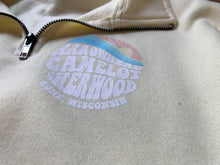 Load image into Gallery viewer, rome burnout fleece half-zip sweatshirt | 2 colors