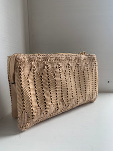 small herringbone woven handbag | 5 colors