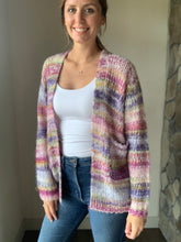 Load image into Gallery viewer, mauve variation cardigan