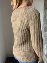 Load image into Gallery viewer, olive+rose mix ribbed sweater