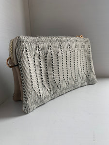 small herringbone woven handbag | 5 colors