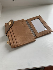 mini snap card holder wallet | 4 colors