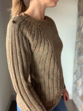 Load image into Gallery viewer, olive+rose mix ribbed sweater