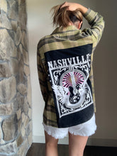 Load image into Gallery viewer, nashville green flannel