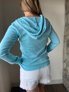 rome burnout zip hoodie | 3 colors