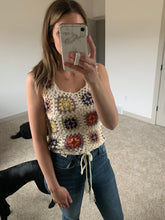 Load image into Gallery viewer, multi crochet tank
