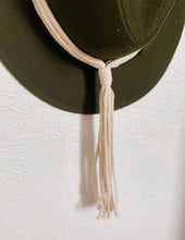 Load image into Gallery viewer, macrame hat hanger