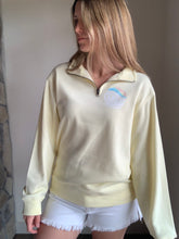Load image into Gallery viewer, rome burnout fleece half-zip sweatshirt | 2 colors