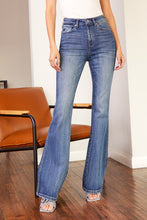 Load image into Gallery viewer, KAN CAN HIGH RISE MEDIUM WASH FLARE JEANS