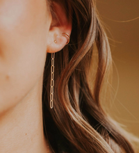 Load image into Gallery viewer, hello adorn friday backdrop earrings