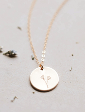 Load image into Gallery viewer, hello adorn raising wildflowers necklace