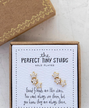 Load image into Gallery viewer, perfect tiny stud star earrings