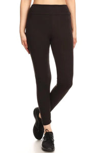 buttery-soft yoga waist leggings | 5 colors | one size + one size xl
