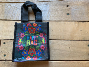 small floral happy bag