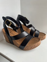 Load image into Gallery viewer, blowfish classic black wedges
