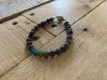 Load image into Gallery viewer, stone+crystal mix bracelet