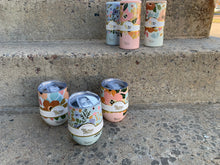 Load image into Gallery viewer, FLORAL PRINT WINE TUMBLERS + SLIM CAN COOLERS | 3 COLORS