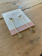 Load image into Gallery viewer, hello adorn thursday backdrop earrings