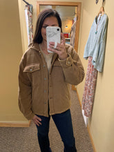 Load image into Gallery viewer, mocha quilted jacket | 2XL-3XL