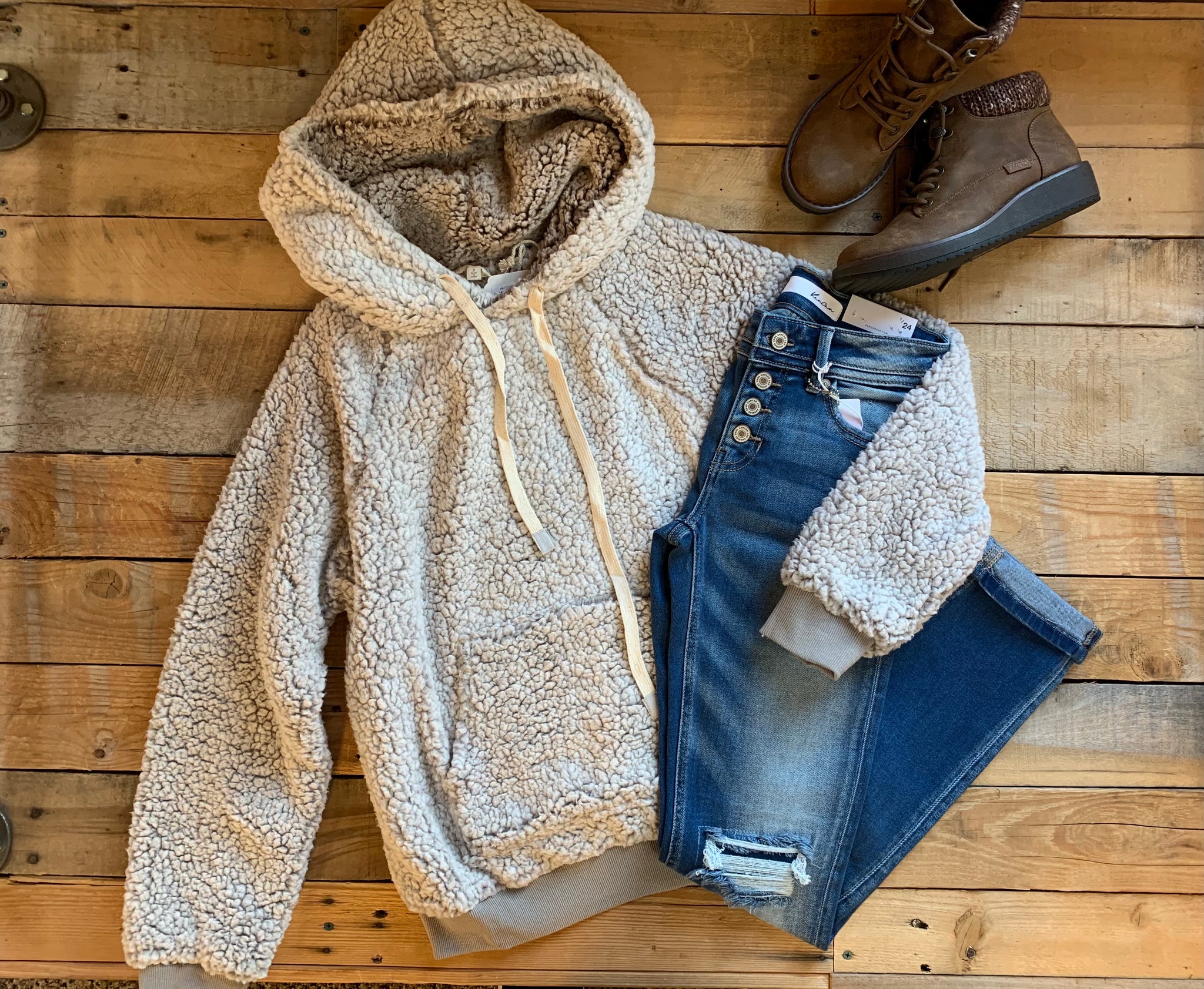 SHERPA HOODIE
